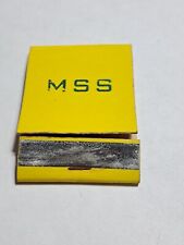 Vtg. MSS matchbook empty  picture