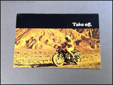 1970 Honda CL-350 K2 Scrambler 350 Motorcycle Bike Vintage Brochure Folder picture