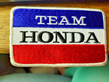 Vintage TEAM HONDA Embroidered Patch - Have 10 to Sell 4.5