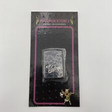 NOS VICTORY MOTORCYCLES BLACK SCRIPT LIGHTER WITCHDOCTOR RARE picture