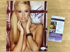 (SSG) Sexy LAUREN ANDERSON Signed 8X10 Color Photo 