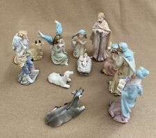 Bethlehem Nights Christmas Nativity Scene Figurines (12 Piece Set)Baby Jesus New picture