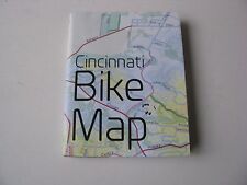 1x Cincinnati Ohio Folded Bicycle Train Road Cycling Cycle Bike Map Poster Large picture