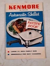 KENMORE Automatic Skillet RECIPE BOOK  Sears, Roebuck and Co.  picture