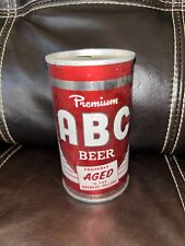 ABC Beer Premium Aged Slow Brewed Garden State 12 fl. oz. Pull Tab RARE picture