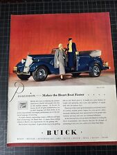 Vintage 1934 Buick Print Ad picture