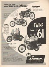 1961 Indian / Matchless Motorcycles - Vintage Motorcycle Ad picture