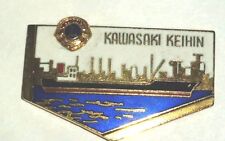 Vtg rare KAWASAKI KEIHIN Lions International Pin Brooch-Back Pin picture