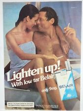 1981 Belair Cigarettes Sexy Long Legs Vintage Print Ad Man Cave Poster Art 80's picture