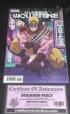 X-LIVES OF WOLVERINE #1 INCENTIVE 1:25 ANIMATION STYLE COVER SIGNED NM picture