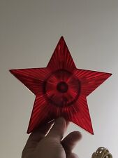 Vitage Soviet Christmas Tree Topper STAR toy electric ornaments 60s USSR,   picture