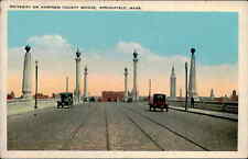 Postcard: DRIVEWAY ON HAMPDEN COUNTY BRIDGE, SPRINGFIELD, MASS. picture