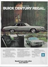 1973 Buick Century Regal GM AccuDrive Old Vintage Automobile Ad picture