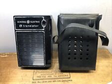 Vintage General Electric Transistor Radio GE AM 6 And Case. Does Not Work. picture