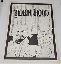 ROBIN HOOD BY HOWARD CHAYKIN PORTFOLIO SIGNED/NUMBERED #958/1000 1978 NEAR MINT picture