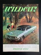 Vintage 1963 Buick Wildcat Print Ad picture