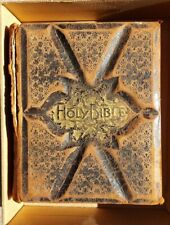RARE Vintage Parallel Column Family Holy Bible W/Pictorial Illustrations Old picture