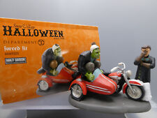 Dept 56 Halloween - Harley Davidson - Forced Fit  # 4049323 MIB picture