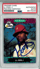 LL Cool J Signed Autograph Slabbed 1991 Yo MTV Raps Card PSA DNA The GOAT picture