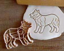 Border Collie Dog Face Body Parson Dog Doggy Pet Animal Cookie Cutter picture