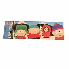 Vintage 1998 South Park - 9” Vinyl Sticker “Kids In Snow” - Trimbrite Made USA picture