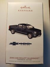 Hallmark Keepsake Ornament 2018 Chevrolet Silverado picture