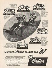 1961 George Hewitt Matchless Typhoon Indian Papoose - Vintage Motorcycle Ad picture