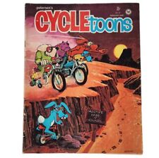 Cycletoons Number One Petersen's Vintage February 1968 Comic Magazine 1st Issue picture