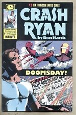 Crash Ryan #2-1984 nm- 9.2 Marvel Ron Harris / WWII Superhero  Make BO picture