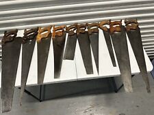 10 Hand Saws- Disston, Warranted Superior, The Simmonds Saw picture