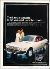 1978 Lancia Beta Coupe Original Advertisement Print Art Car Ad J757A picture