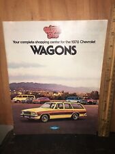 1978 Chevrolet Wagon Van Truck Catalog Sales Brochure  Original picture