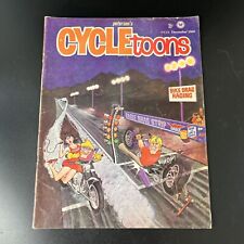 Vintage December 1969 Petersen's Cycle Toons Comics Magazine 35 Cents Bike Drag picture