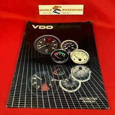 Vintage VDO Instruments Automotive Division Catalog picture