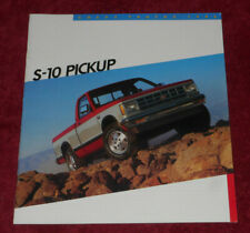 1986 Chevy Chevrolet S10 Pickup Truck Sales Brochure 20 Pages picture
