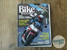 Vintage May 1986 BIKE AUSTRALIA Magazine Motorcycle Bimota DB1 VN750 FJ1200 picture