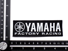YAMAHA FACTORY RACING EMBROIDERED PATCH IRON/SEW ON~4-5/8