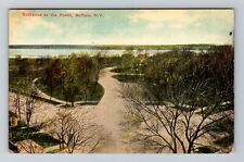 Buffalo NY-New York, Front Park Entrance, Vintage Postcard picture