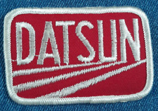 NOS Vintage Original 1970s Datsun Logo Embroidered 3
