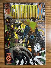 GENERATION X 1 NM RARE NEWSSTAND WRAPAROUND CHROMIUM COVER 1ST APP OF CHAMBER picture