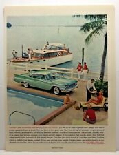 1960 Vintage DESOTO Antique Magazine Automobile Print Ad - Full Page Color picture