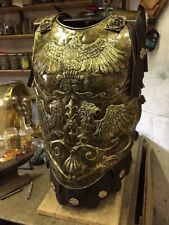 18 Guage Steel Medieval Big Eagle Armor Roman Cuirass Reenactment Breastplate 2 picture