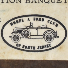 1960 Kingston Restaurant Model A Ford Car Club Morris Avenue Union New Jersey picture