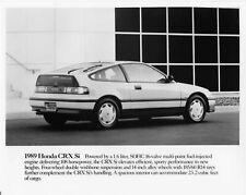 1989 Honda CRX Si Press Photo 0014 picture