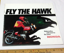 Honda 1977 motorbikes catalog Hawk Fly the Hawk II motorcycles picture