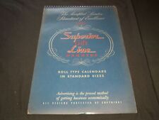 1951 SUPERIOR GIFT LINE HANGERS CALENDAR SALESMAN SAMPLE SHEETS BOOK - C 1 picture