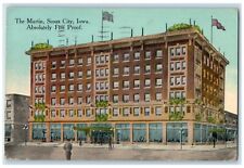 1913 The Martin Fireproof Building Sioux City Iowa IA Posted Antique Postcard picture