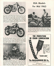 1963 BSA Starfire, Gold Star, Bantam, Tina Scooter, - Vintage Motorcycle Article picture