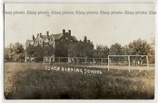 1910 Osage Indian Boarding School, Pawhuska, Oklahoma; photo postcard RPPC % picture