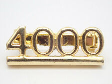 4000 Gold Tone Vintage Lapel Pin picture